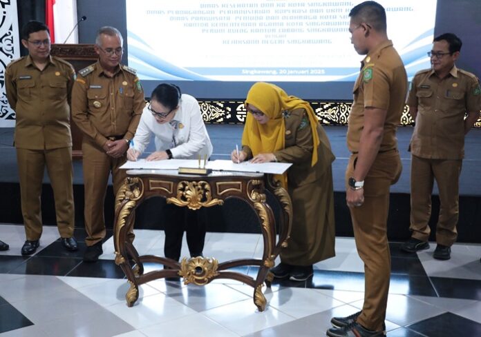 Pemkot dan Kejari Singkawang Jalin Kerjasama Bidang Hukum Perdata dan TUN